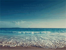 Tablet Screenshot of drjohnasano.com